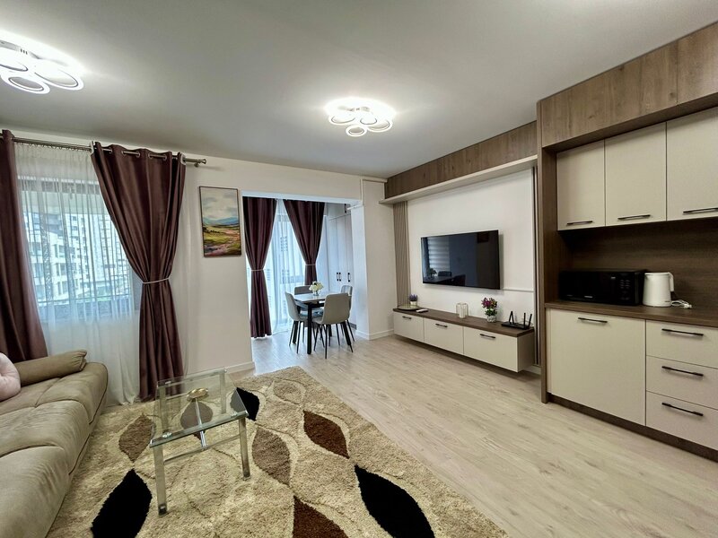 Ivory Residence,2 camere, de inchiriat, nou, lux, parcare inclusa,